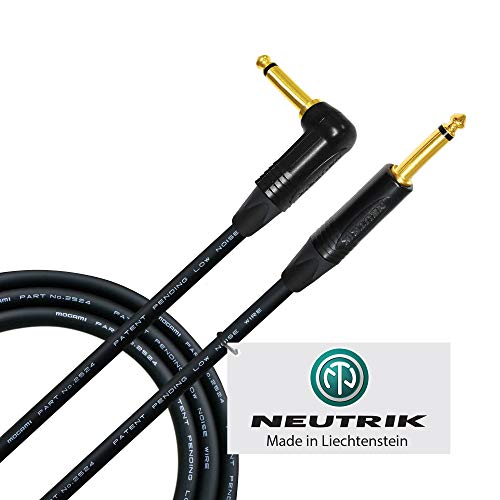 10 Foot - Guitar Bass Instrument Cable Custom Made by WORLDS BEST CABLES