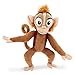 Tylyund Peluche Peluche Abu Monkey Simpatici Animali di Peluche Morbidi 30 Cm 12 `` Ragazzi Ragazze Giocattoli per Bambini per Bambini Regali