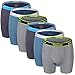Produktbild ZONBAILON Herren Bambus Komfort Boxershorts Unterwäsche breiter Bund 4er Pack 6er Pack, 6er Pack Multi#4, XX-Large