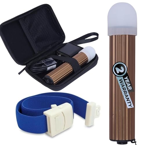 Image of Pediatric Vein Finder Portable & Rechargeable LED Vein Locator for Children, Infants, and Newborns Improved Vein Visibility for Pediatric and Neonatal Care (Brown)