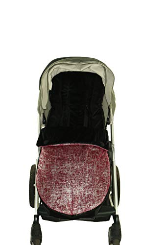 Peradi Flash Burgundy and Black Toddler Bunting