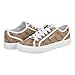 Guess Women's Lexxa Sneaker, Medium Brown/White Logo 210, 5.5
