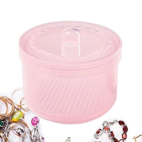 Caja De Esterilización Rrlihjgu Para Herramientas De Manicura - Caja De Esterilización,Bandeja De Limpieza Portátil De Doble Filtración Para Viaje Hogar Y Alicates