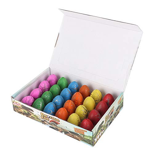 KUIDAMOS Juguetes de Huevos religiosos no t�xicos interesantes, Huevos de Dinosaurio de Cultivo significativos, para Entrenar la Paciencia a Partir de los 3 a�os(Color Cracks)