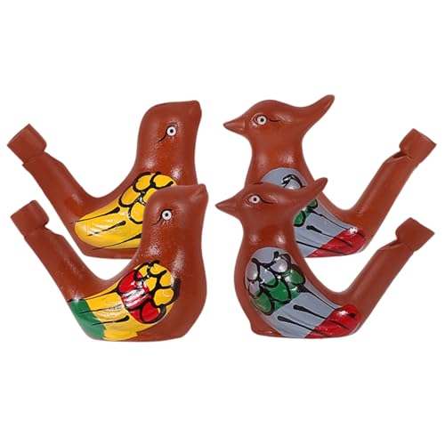 jojofuny 4 Silbatos De PáJaros De CeráMica Hechos a Mano, Juguetes Musicales para NiñOs, Sonido Realista con Agua, Ideal para Hora del BañO Y Regalos Infantiles, Estilo Aleatorio jojofuny 4 Silbatos De PáJaros De CeráMica Hechos a Mano, Juguetes Musicales para NiñOs, Sonido Realista con Agua, Ideal para Hora del BañO Y Regalos Infantiles, Estilo Aleatorio