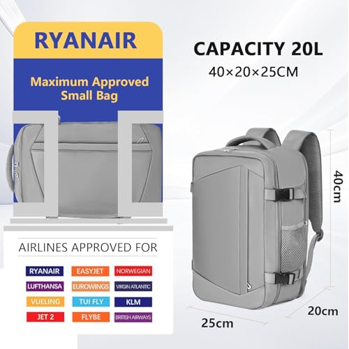 Handgepäck KIRFEIHT Ryanair – Bild 2