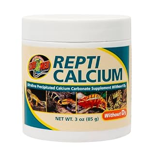 Zoo Med calcium sans D3 et sans phosphore, pot de 85 g