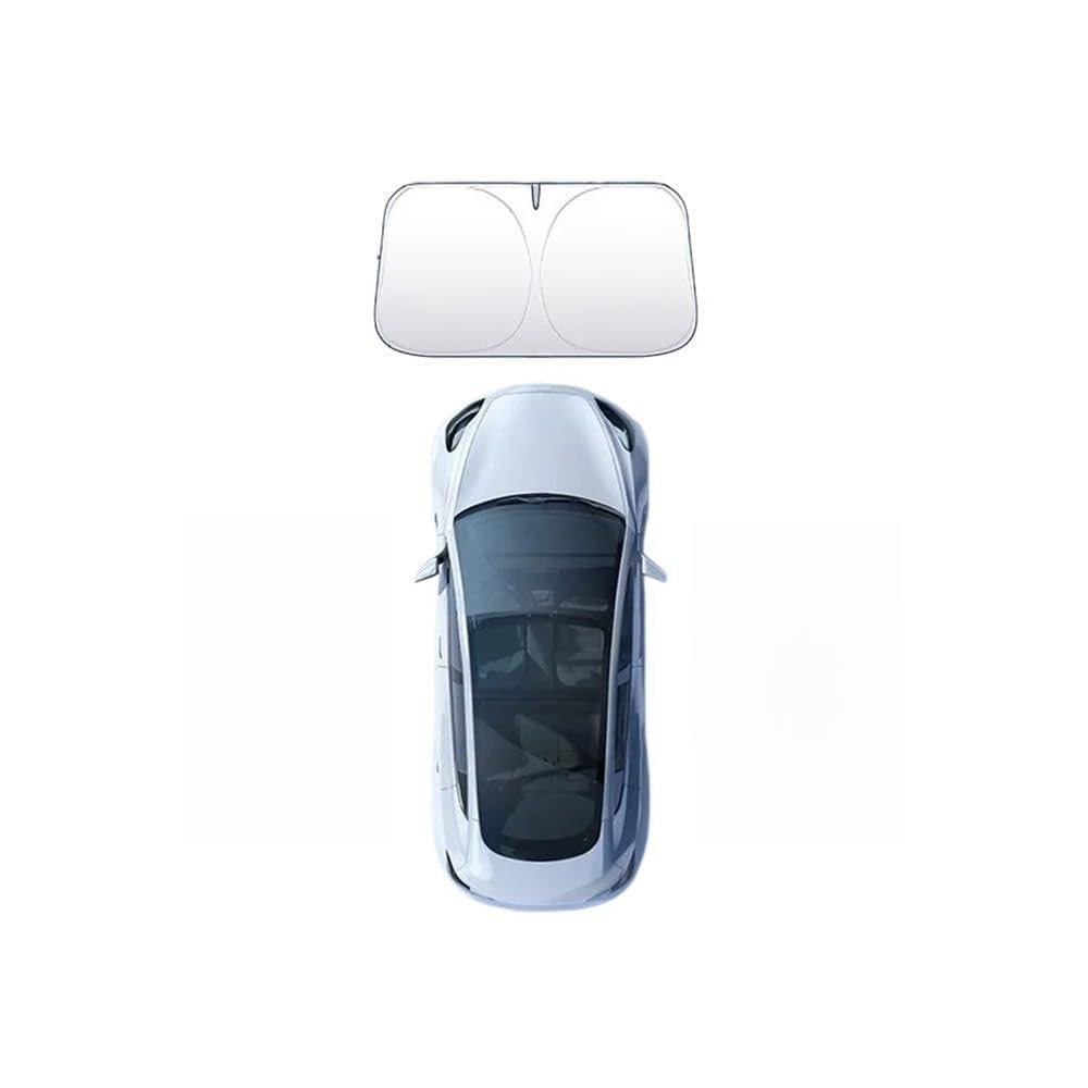 Parasol para Coche Parasol para Parabrisas Coche Protector Solar Reflectante Calor para Estacionamiento Cubierta Universal para Ventana Delantera Automático
