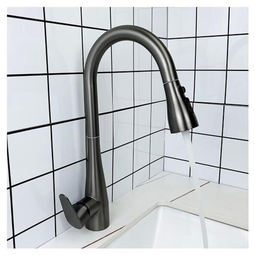 Grifo de cocina de acero inoxidable 304 con diseño telescópico de alta resistencia 5