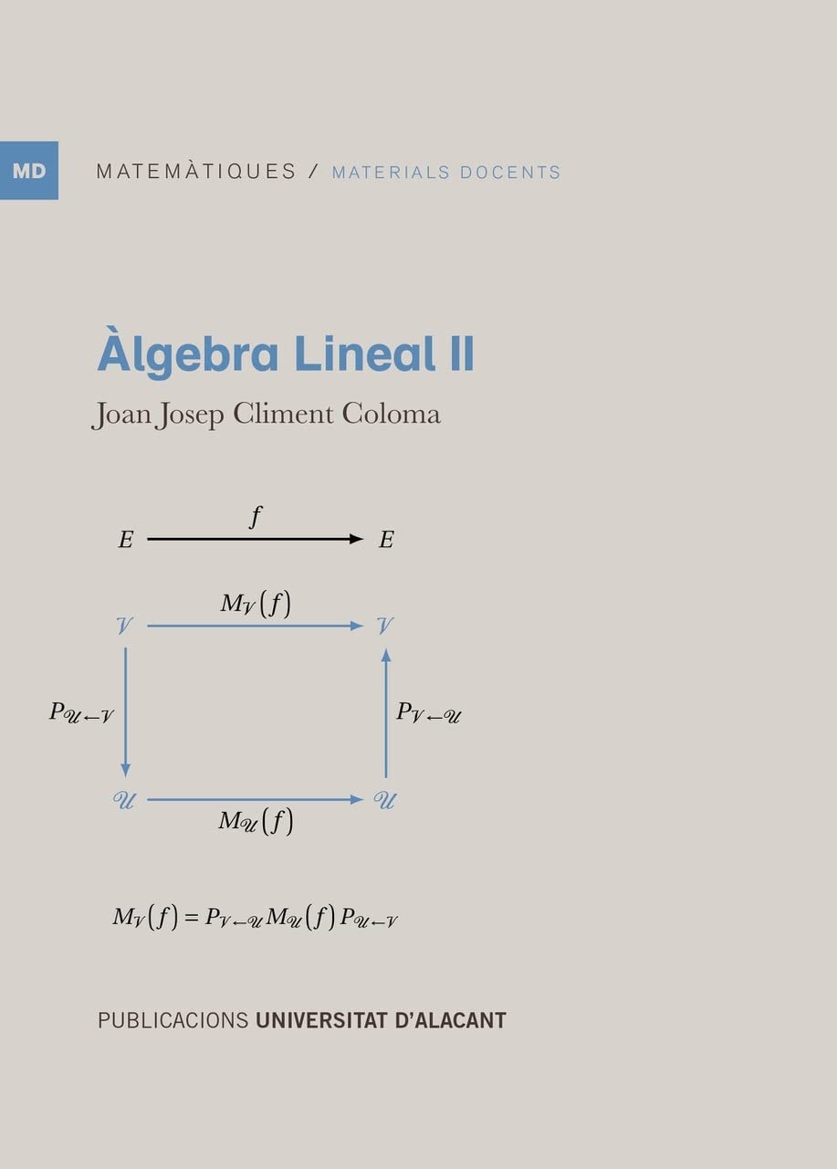Àlgebra lineal II (Materiales docentes)