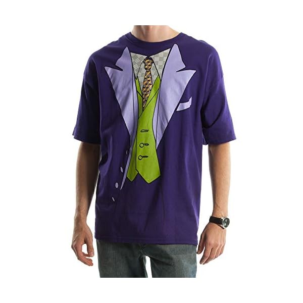 DC Comics The Joker Batman Dark Knight Costume Tee T-Shirt Shirt