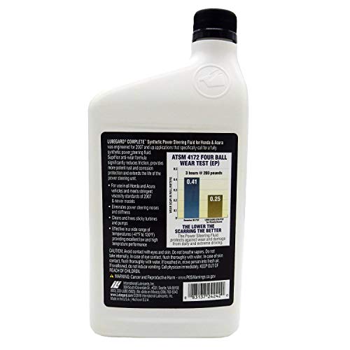 Lubegard 24242 Complete Synthetic Honda Power Steering Fluid, 32 Fl. Oz. #TOP1