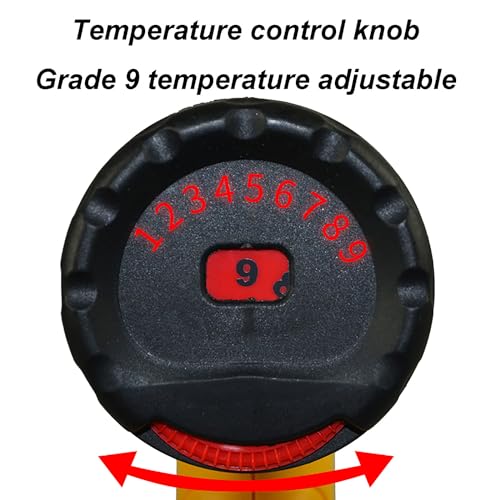 PVC-Kapsel-Schrumpfer, verstellbare Weinflaschenverschlussmaschine, 40-600 ℃ Schrumpfpistole, 1600 W für PVC-PP-POF-Kapseln