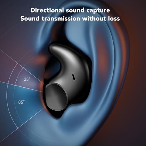 Cancelación de ruido en brots de oído de sueño con Bluetooth 5.4 3
