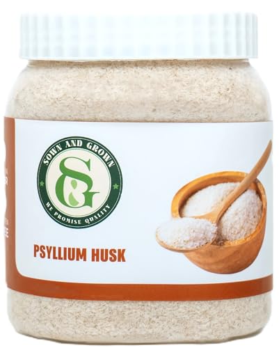Image of Sown and Grown Isabgol- Psyllium Husk- 200g | Isabgol | Rich Source Of Dietary Fiber, Gluten Free | Effectively Relieves Constipation | Supplement For Digestion