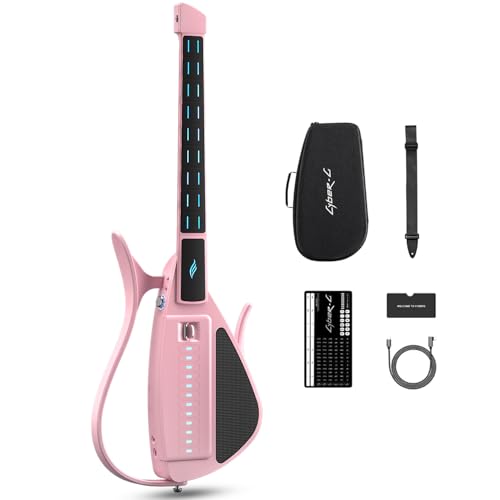 CYBER-G スマートエレキギター 新品未使用 ピンク Amazon | ENYA CYBER-G スマート弦なしエレキギター｜折りたたみ