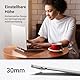 UGREEN Laptop Ständer Mini Faltbar, Aluminium Ultraleichter Selbstklebender unsichtbarer Laptopständer, Höhenverstellbar 30 mm, Notebook Ständer Kompatibel mit MacBook Air, Pro, Dell