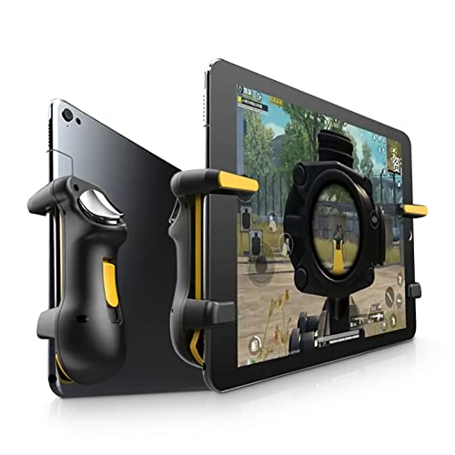 Deansh PUBG Controlador para Tablet, Cuatro Dedos Operación Juego Joystick Trigger Handle Aim...