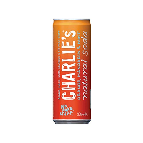 Charlie s Orange Mandarine et Menthe 33cl (packs de 12)