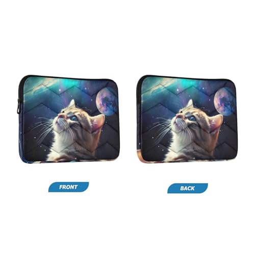 Funda para portátil 13-14 pulgadas Cat in Space impermeable y antivibración miniatura 2