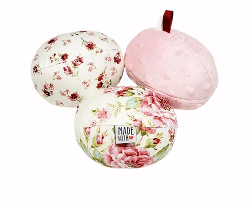 Image of Handmade Mamaroo Balls Replacement Toy Balls for Mamaroo 4moms swing Removable Toy Balls with Crinkle Rattle Sounds