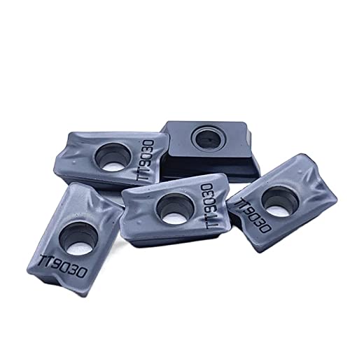 AALLYN Indexable Carbide Lathe Tool 10pcs APKT1705 PER-EM TT9030 Carbide Grooving Carbide CNC Lathe Tool Turning Tool