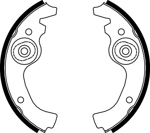 Metelligroup 53-0055 Ganasce Freno Made in Italy