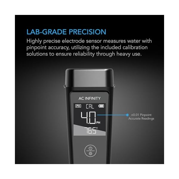 AC-Infinity-pH-Meter-PRO-Kit-High-Precision-Digital-pH-Pen-with-001-pH-Accuracy-and-Interchangeable-Probe-Nutrient-Test-pH-Meter-for-Water-Hydroponics-Plants-Gardening-Aquariums-Swimming-Pools AC-Infinity-pH-Meter-PRO-Kit-High-Precision-Digital-pH-Pen-with-001-pH-Accuracy-and-Interchangeable-Probe-Nutrient-Test-pH-Meter-for-Water-Hydroponics-Plants-Gardening-Aquariums-Swimming-Pools