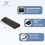 Everyday Yoga Wedge – Premium EVA Foam Support for Stability, Comfort & Alignment, Lightweight, Durable, Non-Slip Design, Mindful Practice - Black - Image 3