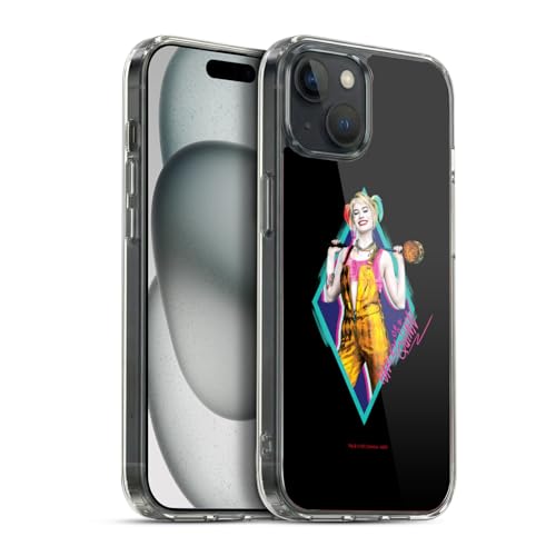 Funda Harley Quinn iPhone 15 Plus gel suave ideal para tus selfis y salidas diarias