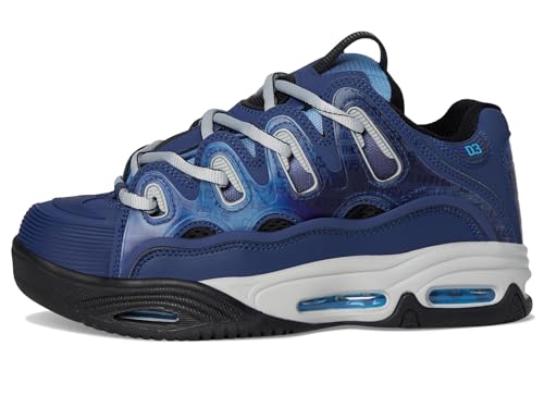 Osiris Men's D3 2001 Skate Shoe, Navy/Grey/Blue, 114