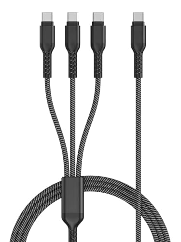 3-in-1 USB-C �d���P�[�u���͍ő� 100W �̍����P�[�u�����T�|�[�g
