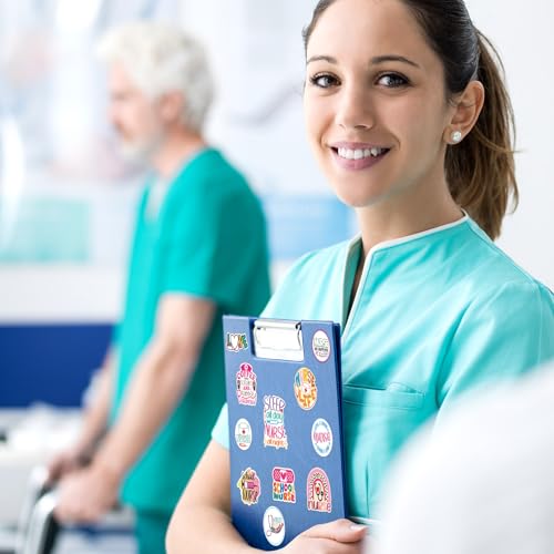 Ceiba Tree Nurse Stickers Appreciation Gifts Nurses Graduation Gift Bulk 2026 Decals 100pcs Nursing School White Angels Accessories for Work for Laptop Water Bottles