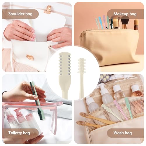 Image of 5Pcs 2-in-1 Nasal Hair Cutter, Double Sided Nose Hair Cutter, Portable 360 Rotating Manual Nose Hair Trimmer for Men and Women, Colorful