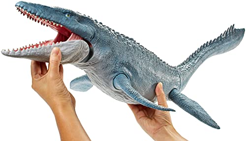 Mattel-FNG24-Jurassic-World-Mosasaurus-met-realistische-structuur