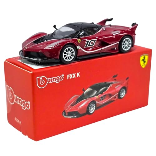 Image of Bburago 1:64 Scale Ferrari Series Model Collection Race Diecast Metal Model Car (FXX-K)
