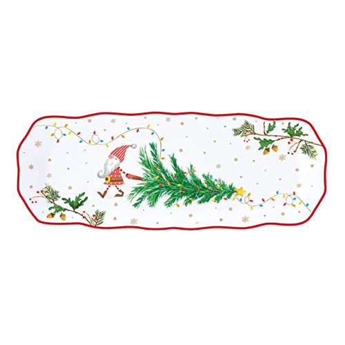 Easy Life - Coffret Plat A Cake Ready for Christmas 37 X 14 CM - EASYLIFE