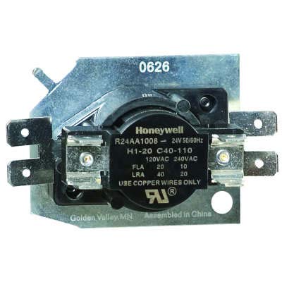 Honeywell Black 1-Way Panel Mount 1 Switch Quickconnect Push Button Normally Open Automatic Operation Mode Electronic Switch 6000W 240VAC 25A X-10 Protocol Touch Controlled IP00 Rated
