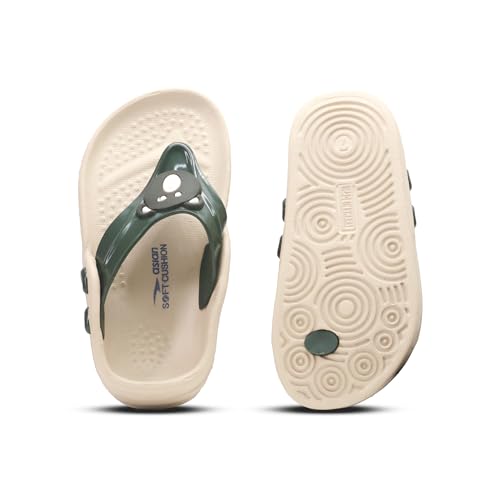 Image of ASIAN KIDS ZOOPY-07 Daily Use Walking Sliders, Casual Slippers, Lightweight and Stylish Flip-Flop Design for Girls & Boys, Perfect for Indoor and Outdoor Wear, Comfortable All-Day Use