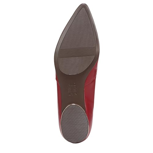 Image of Naturalizer Women's Havana Ballet Flat Hearts Flame Red Leather 9 W