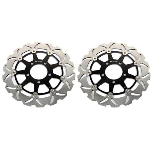 Disque de frein moto avant Suzuki GSF650 Bandit S GSX600F GSX750F SV650 Wave Black