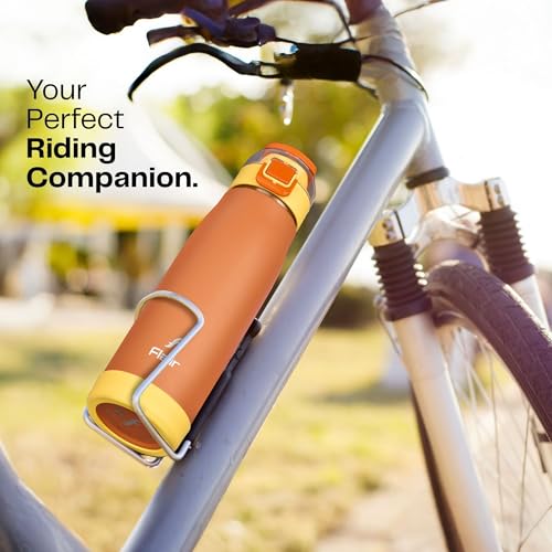 Image of FLAIR Sprint 750ml Vacuum Insulated Water Bottle - 304 Stainless Steel, Double Wall Thermos Flask, Leak-Proof, BPA-Free (Ivory)