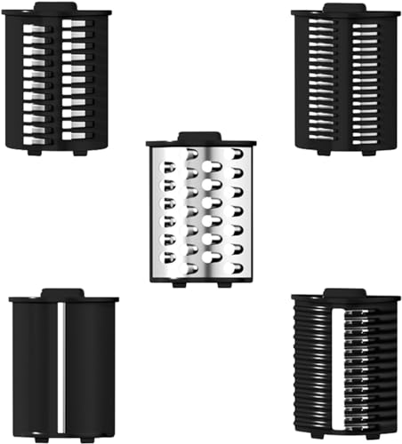 ATBKIT 5 Sets of Blades, thick wire blade, thin wire blade, slice blade, wavy blade and grinding blade
