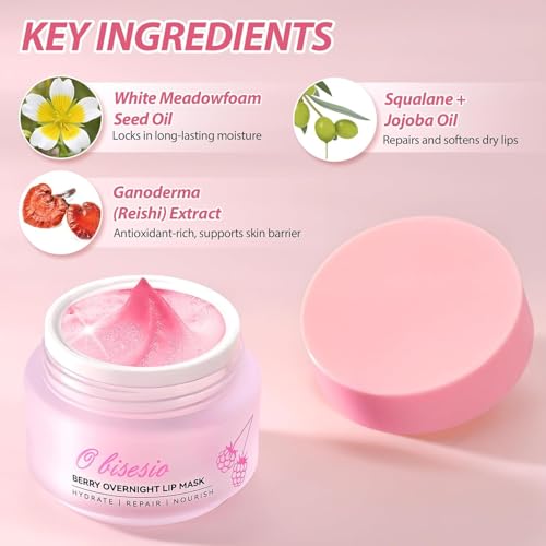 Obisesio Lip Sleeping Mask Berry 20g — view 2