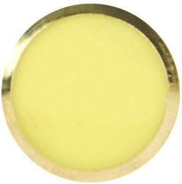 Uhippo Home Button Sticker (Support Fingerprint Indentification System) for iPhone 5s iphone 6 iphone 6 plus iPad Air 2 iPad Mini 3 iPhone 6s iPhone 6 Plus iPad Mini 4 (Gold Ring Yellow Button)-Retail Packaging