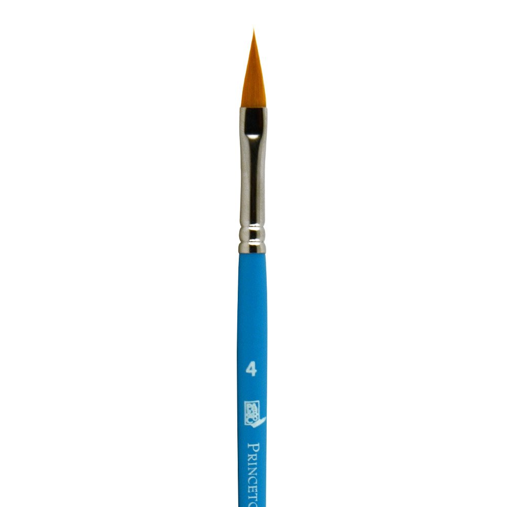 Princeton Art & Brosse en Poils synthétiques Select Brush-Pointed Filbert Taille 4