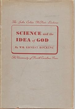 Hardcover Science and the Idea of God Book