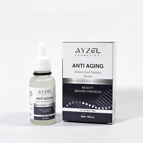 Image of Face Anti Aging Rentional And peptides Serum ? Hydrating & Brightening Formula | Lightweight, Non-Greasy, Quick Absorption | Daily Skincare for Glowing & Healthy Skin 30 ml