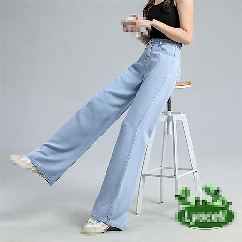 Ownwfeat Women's Jeans Wide Leg Loose Casual Denim Pants2