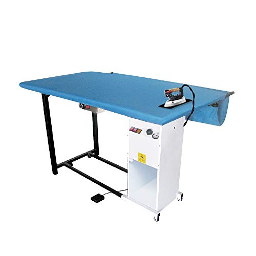 EOLO Table à Repasser Professionnelle Rectangulaire Chauffante 3 Moteurs Aspirants Régulation Température Linge Draps Centrale Vapeur Fer Anticalcaire...